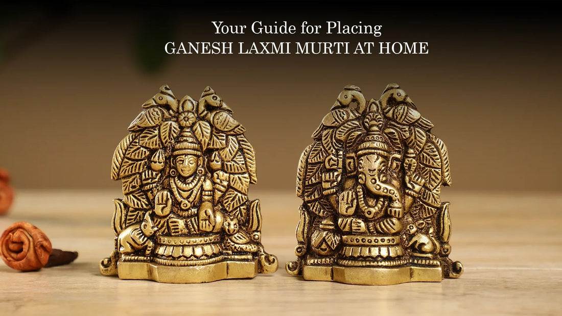 Your Guide for Placing Ganesh Laxmi Murti at Home