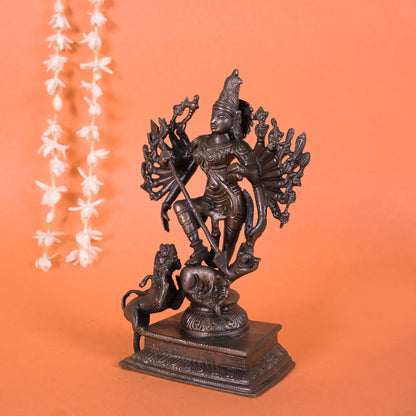 Mahishasur Mardini Mother Goddess Durga (7.68")