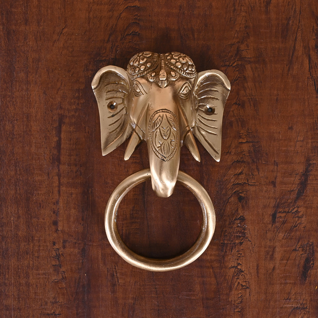 Brass Tuskar Ganesha Door Knocker