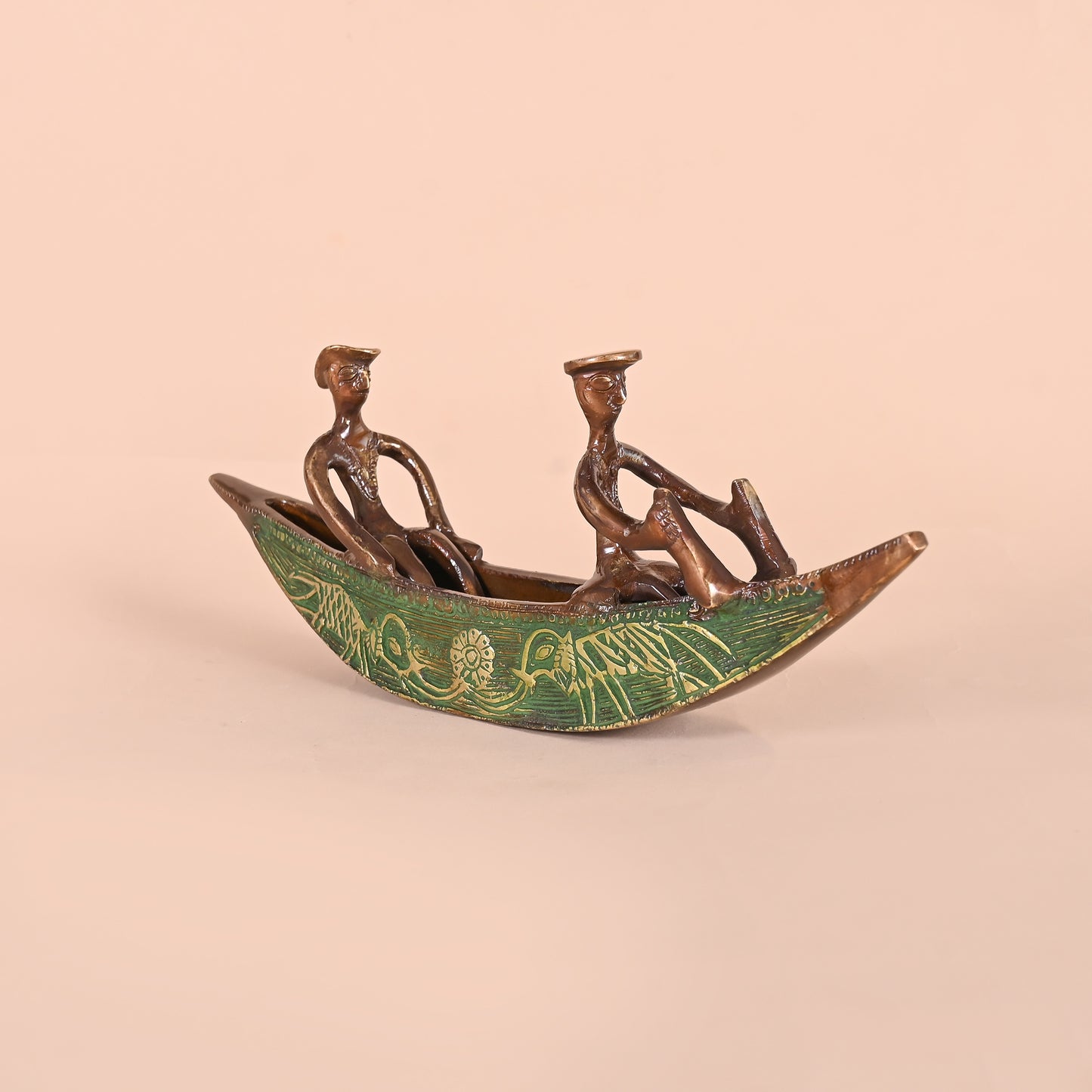 Brass Long Kerala Boat Showpiece