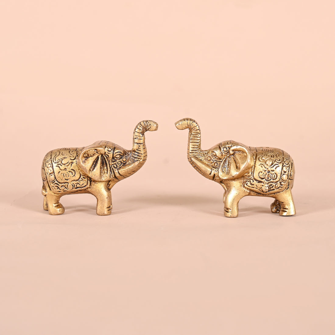 Brass Handcrafted Elephant Showpiece