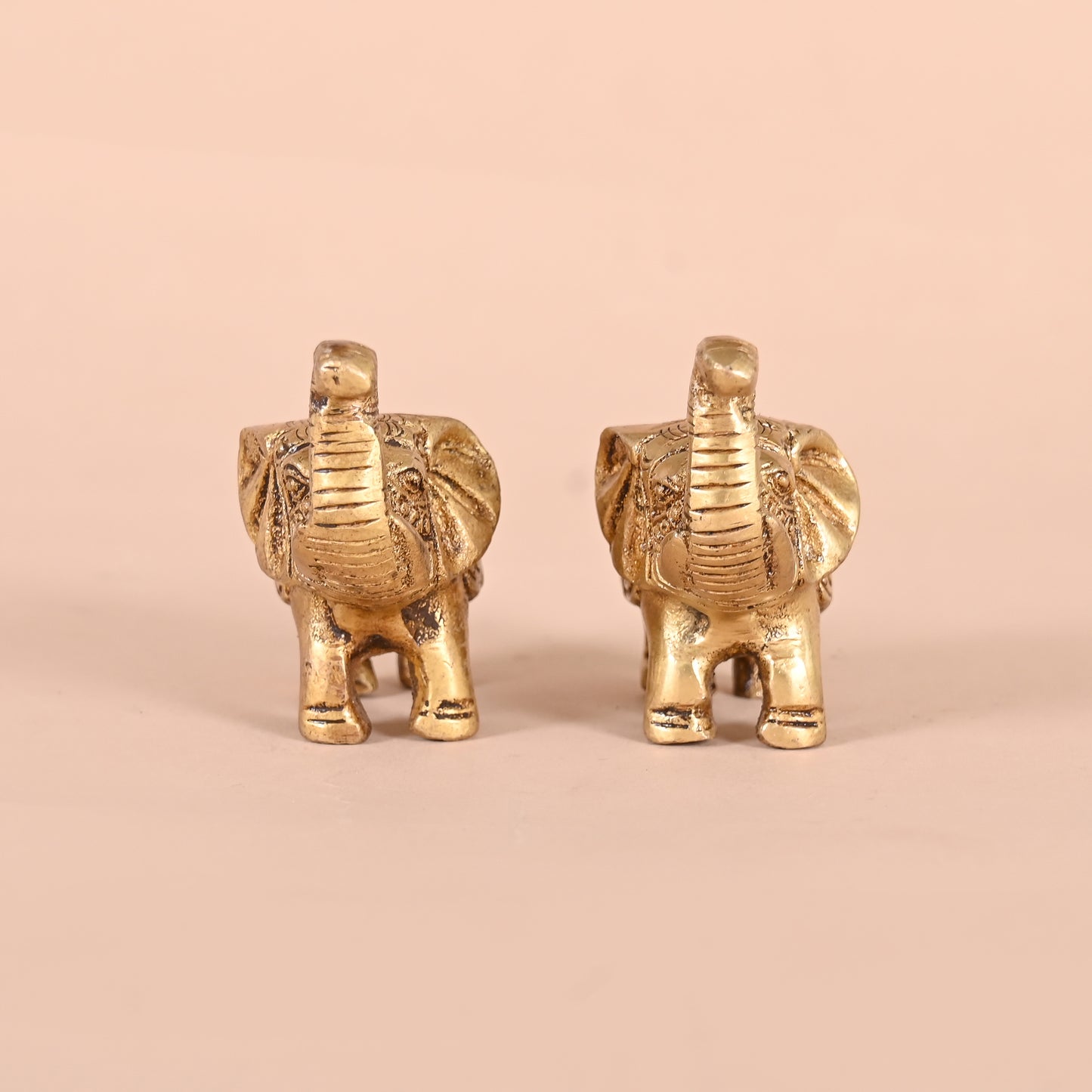 Brass Handcrafted Elephant Showpiece