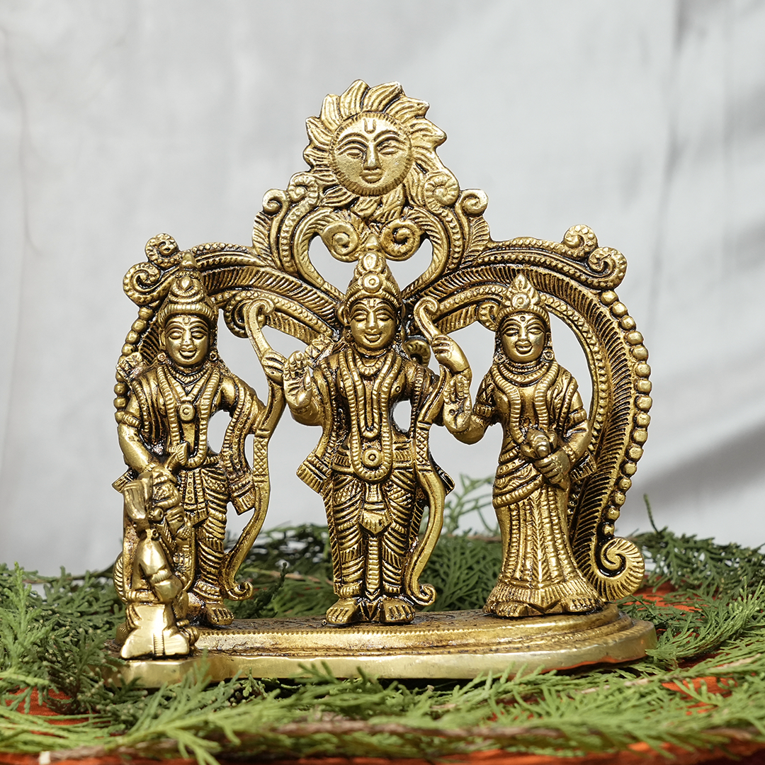 Brass Superfine Ram Darbar (7")