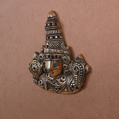 Brass Venkateshwar Wall Hanging Mask ( 7" )