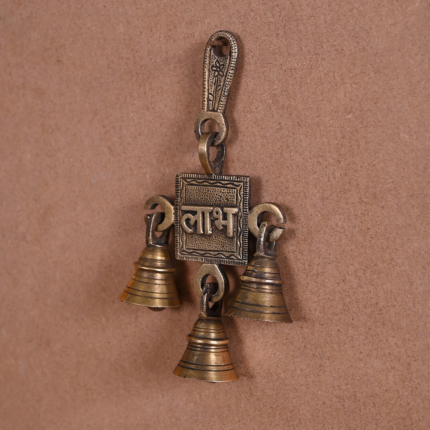 Brass Wall Hanging 'Shubh' ( 7" )
