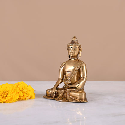 Brass Buddha (6")