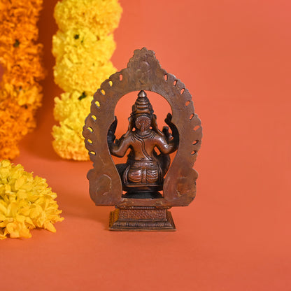 Copper Lord Ganesh Idol ( 5.5" )