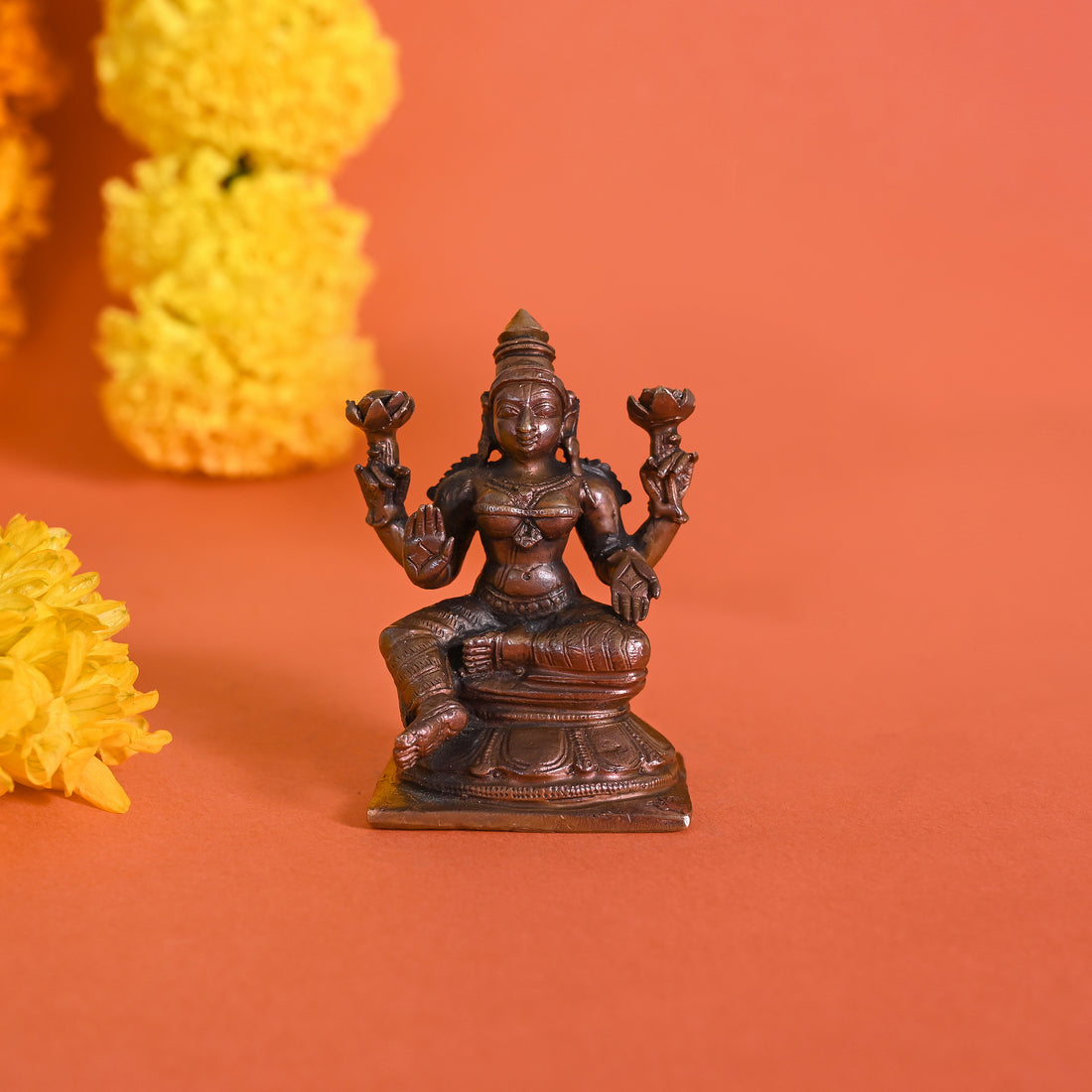 Copper Lakshmi (3" )