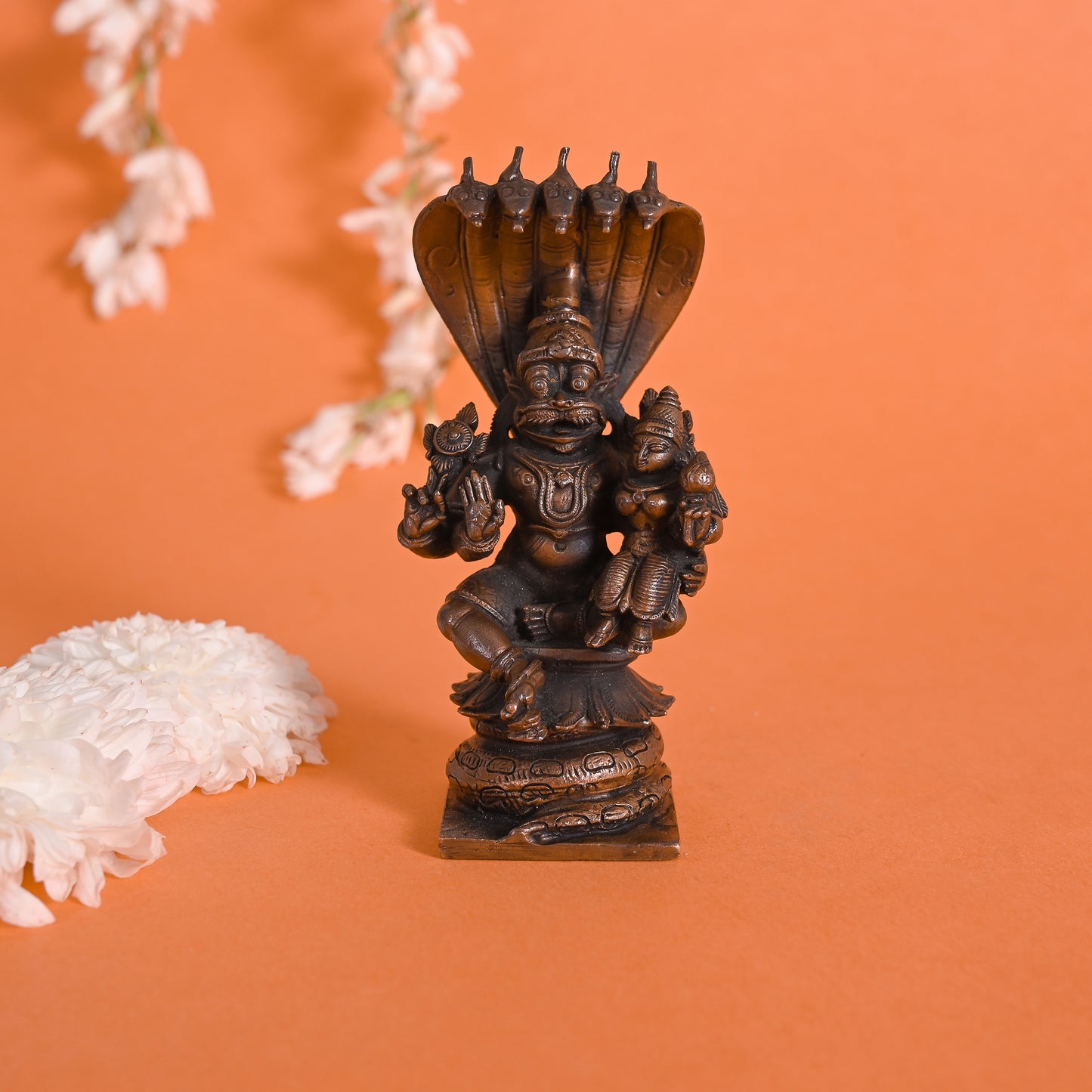 Copper Narsimha Prahlad ( 4" )