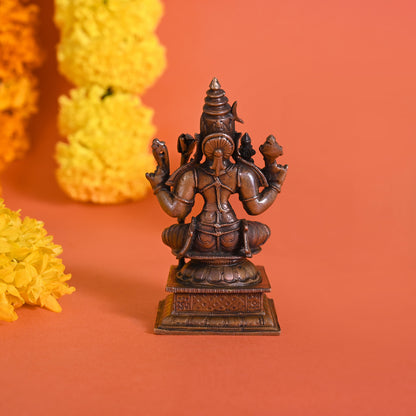 Copper Rajeshwari/Durga ( 4" )