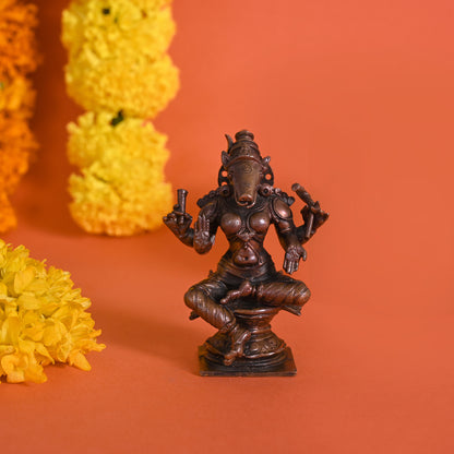 Copper Varahi Devi ( 4" )