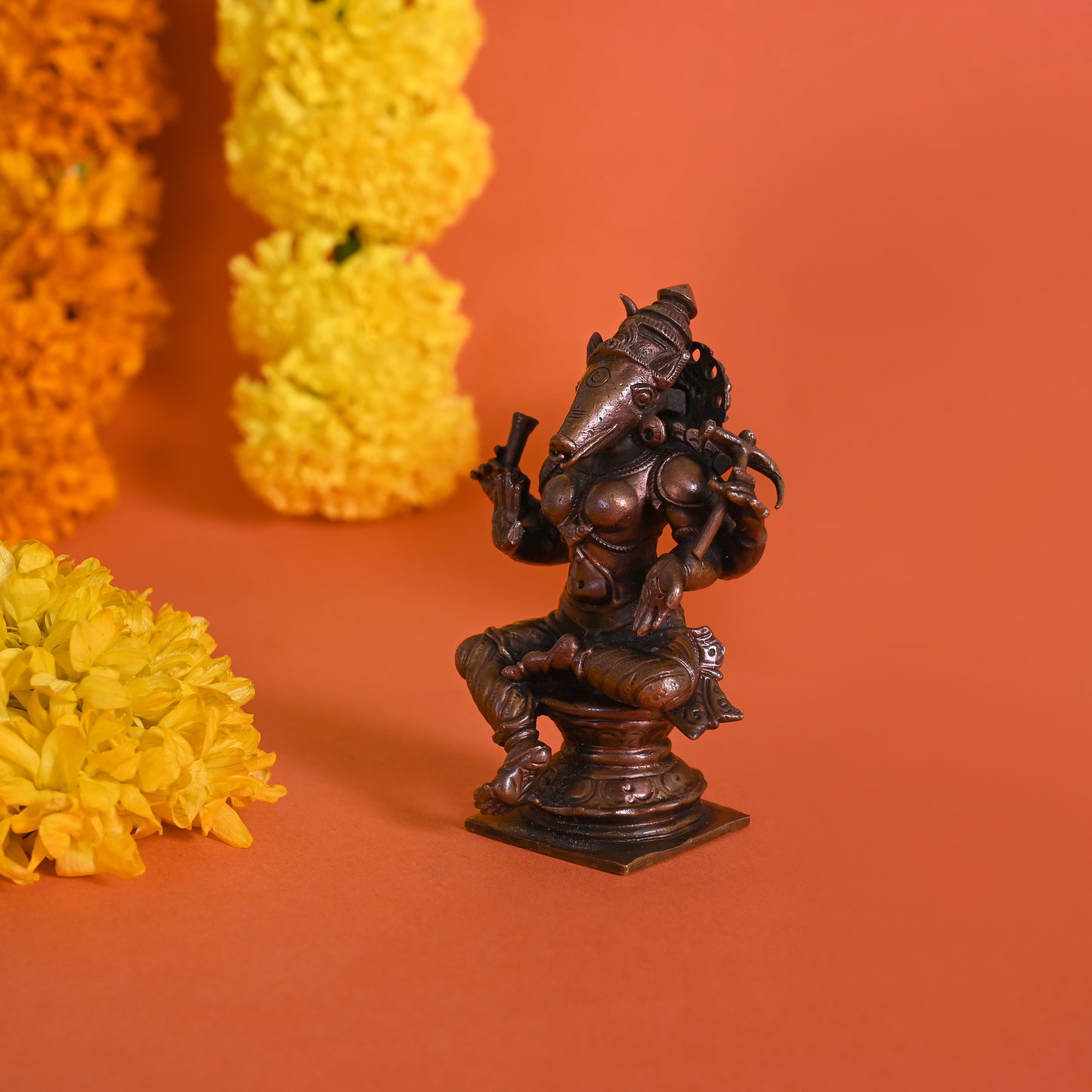 Copper Varahi Devi ( 4" )