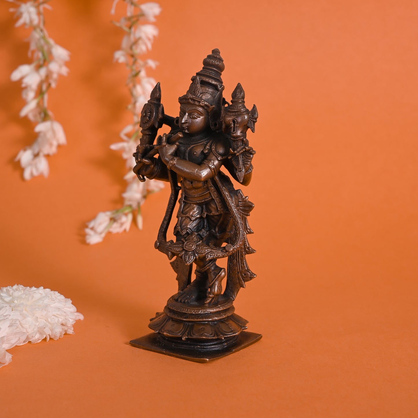 Copper Venugopal Idol (6")