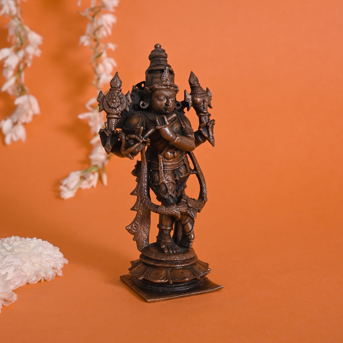 Copper Venugopal Idol (6")