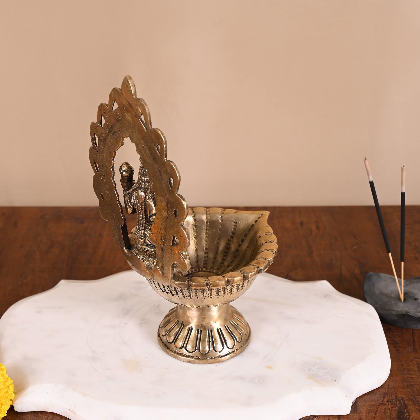 Brass Decorative Diya (6")
