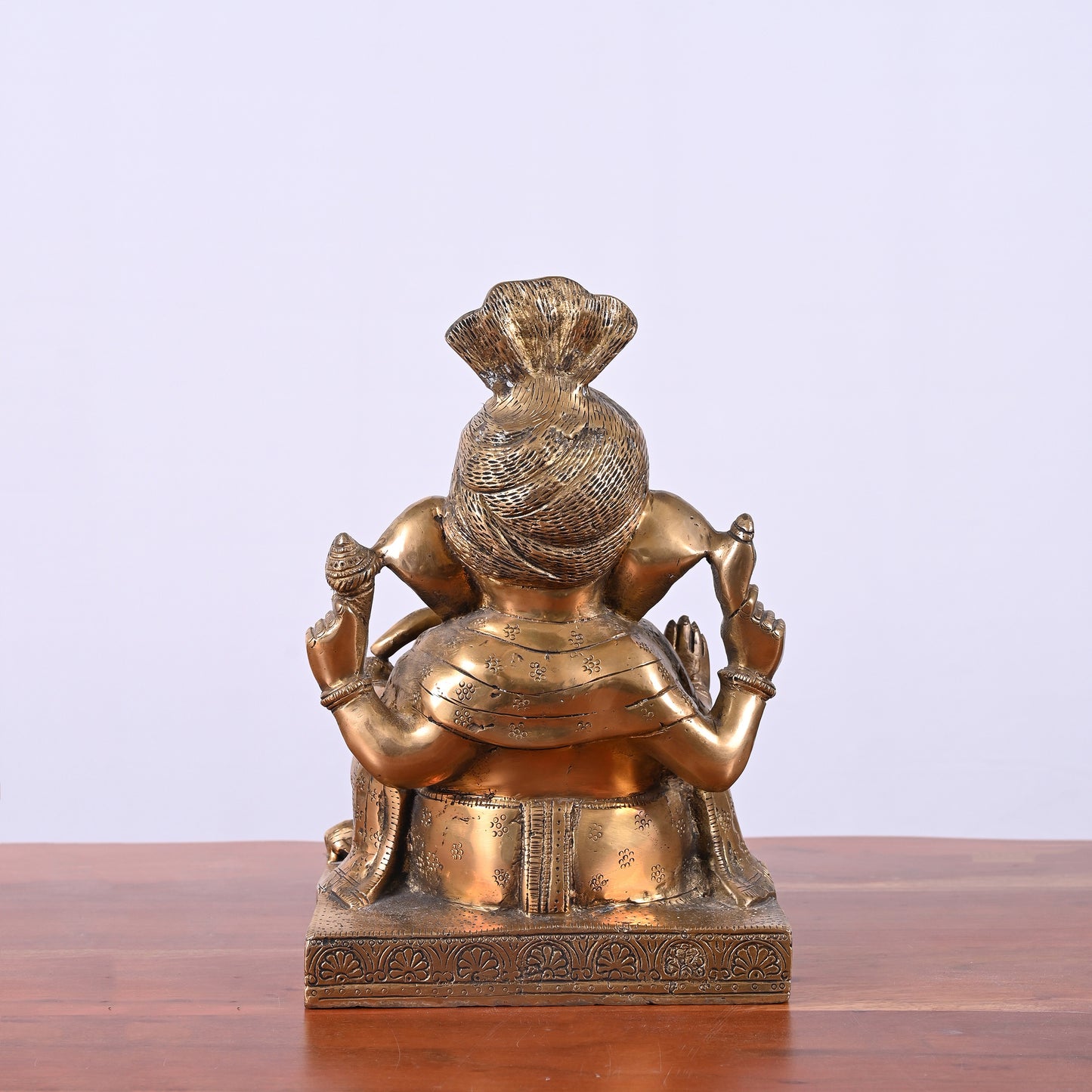Unique Ganpati Idol with Turban (12")