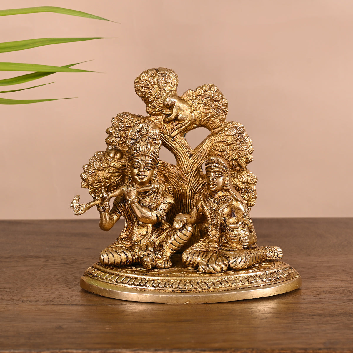 Handcrafted Brass Krishna Idol