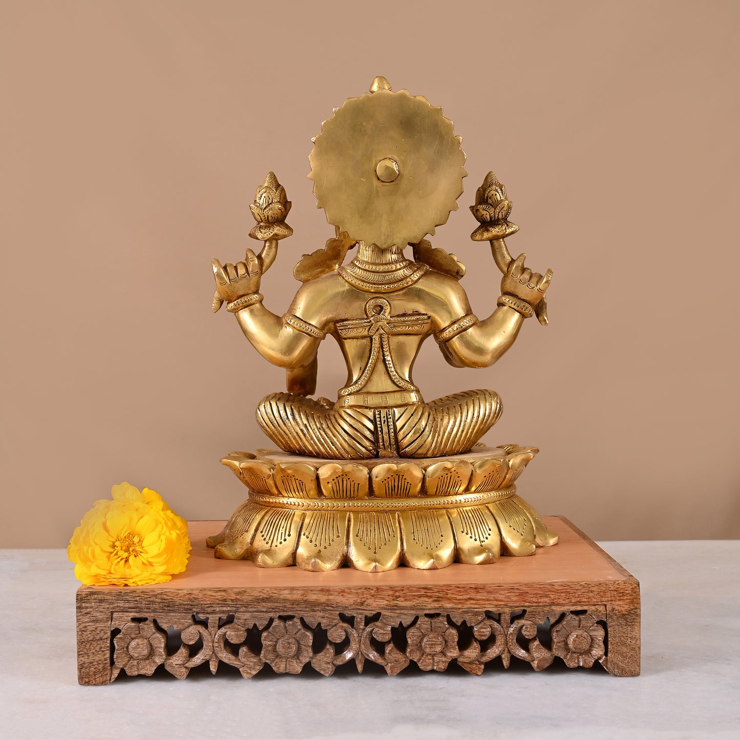 Lakshmi Idol Brass (11.5")
