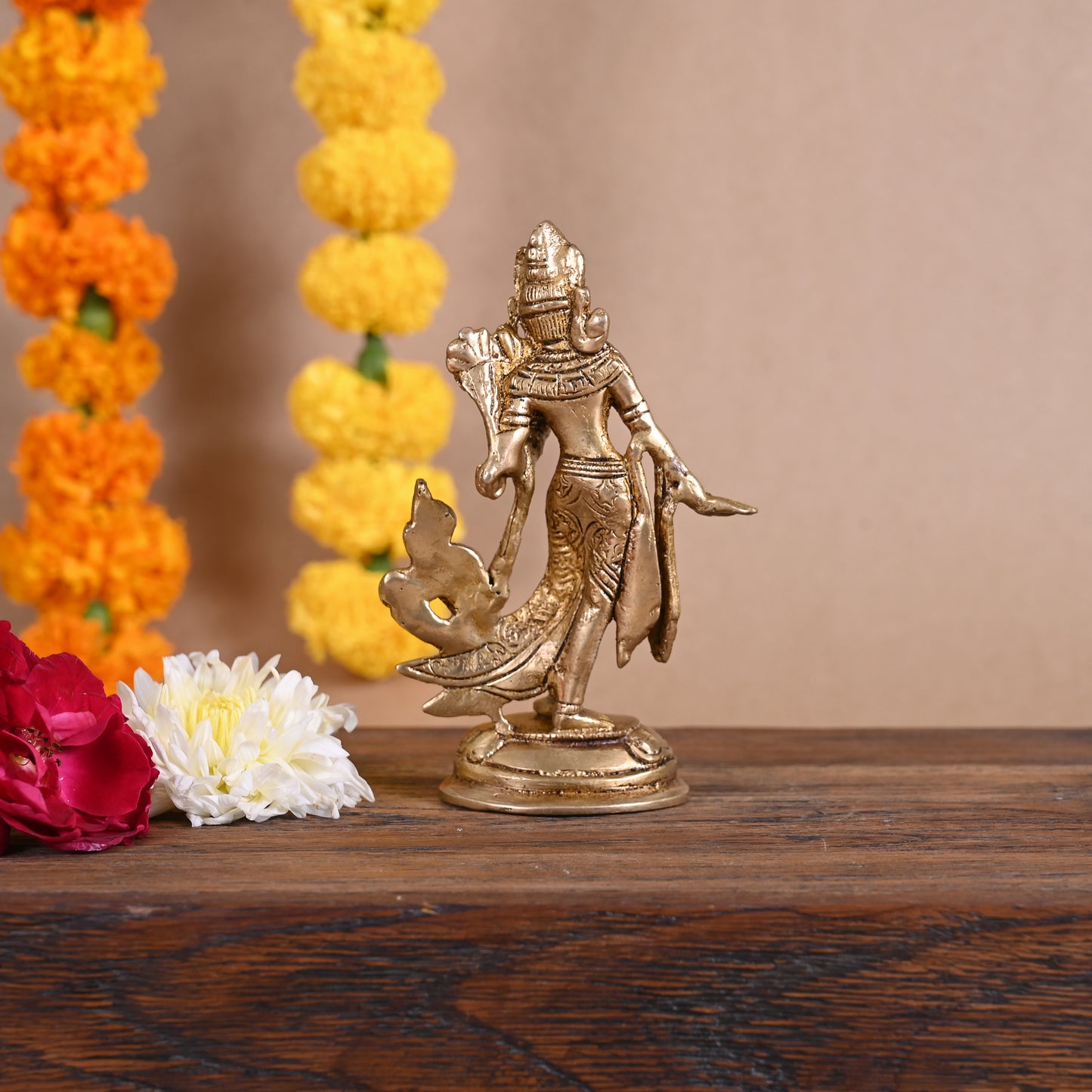 Brass Lakshmi Devi Idols (1")