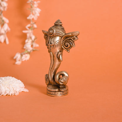 Brass Unique Ganesh Idols (5")