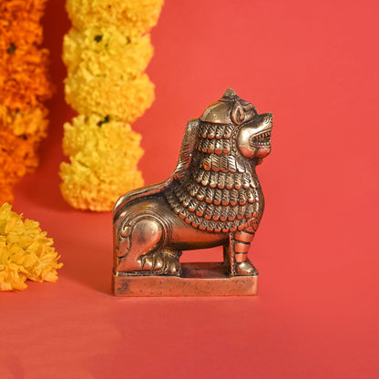 Bhunes Brass Lion (5")